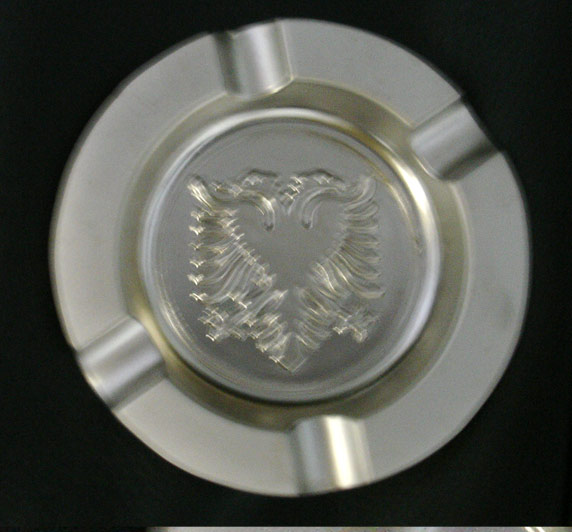Albanian Eagle Ashtray