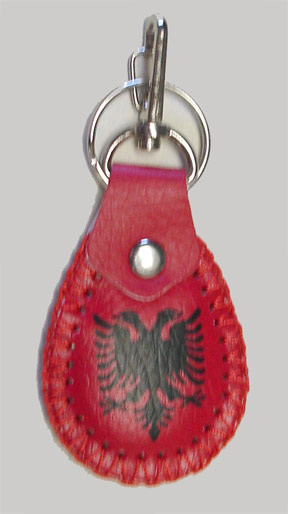 Albanian Eagle Key Chain