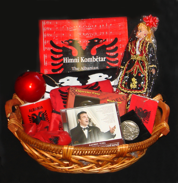 "Show your Albanian Colors" Basket